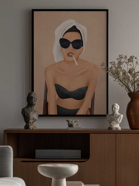 Morning Cigarette Poster