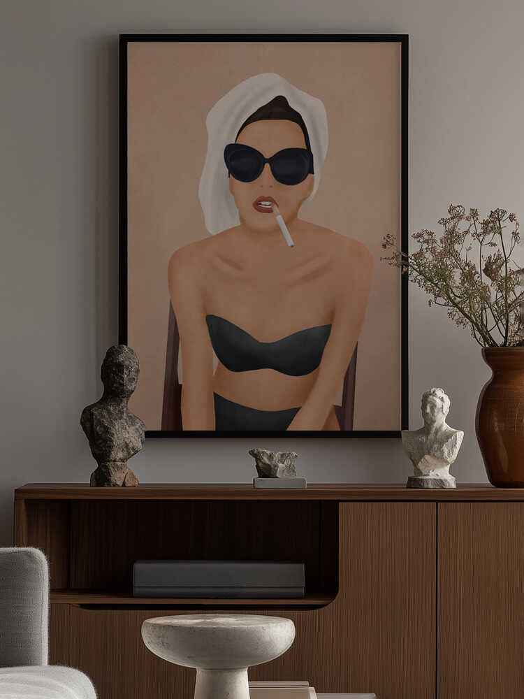 Morning Cigarette Poster