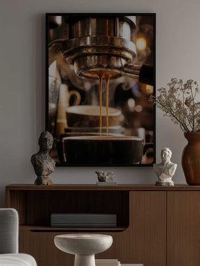 Espresso Brewing Poster