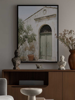 Mediterranean house Poster
