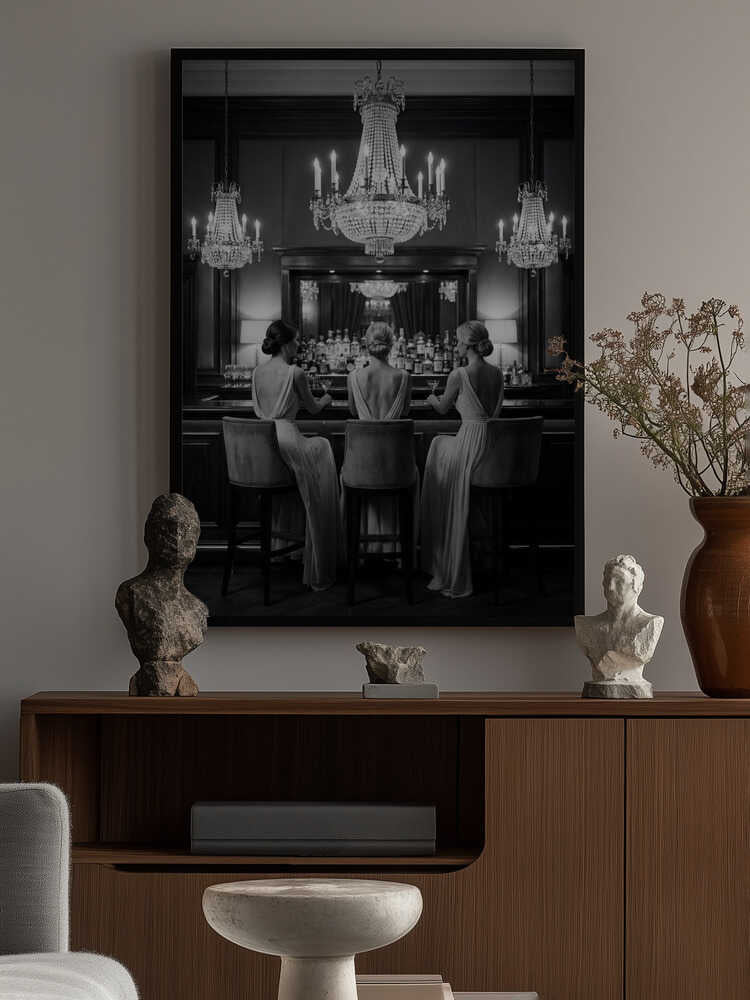 Girls' Night At the Opera Bar Poster