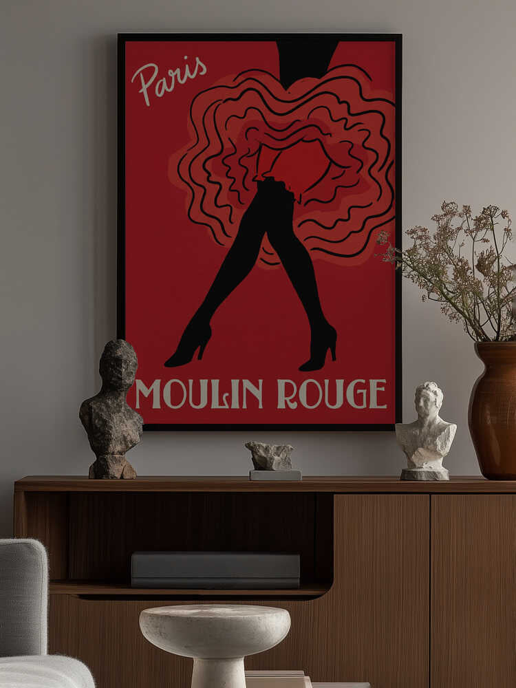 Paris - Moulin Rouge Poster