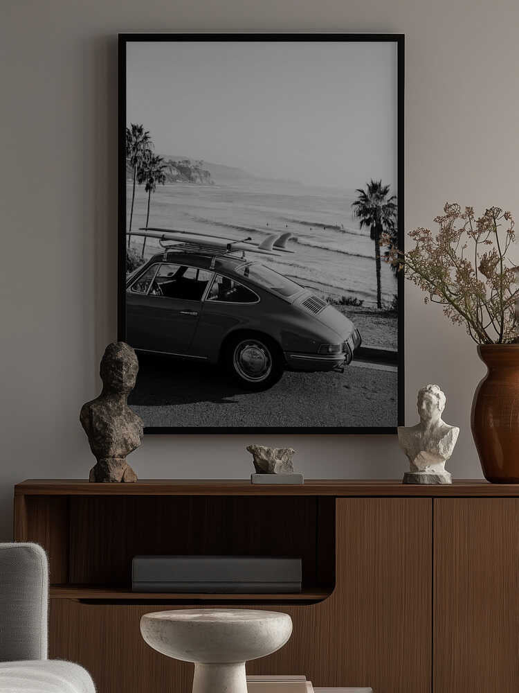 Posh Surfer Poster