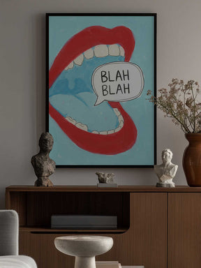 Blah Blah Poster