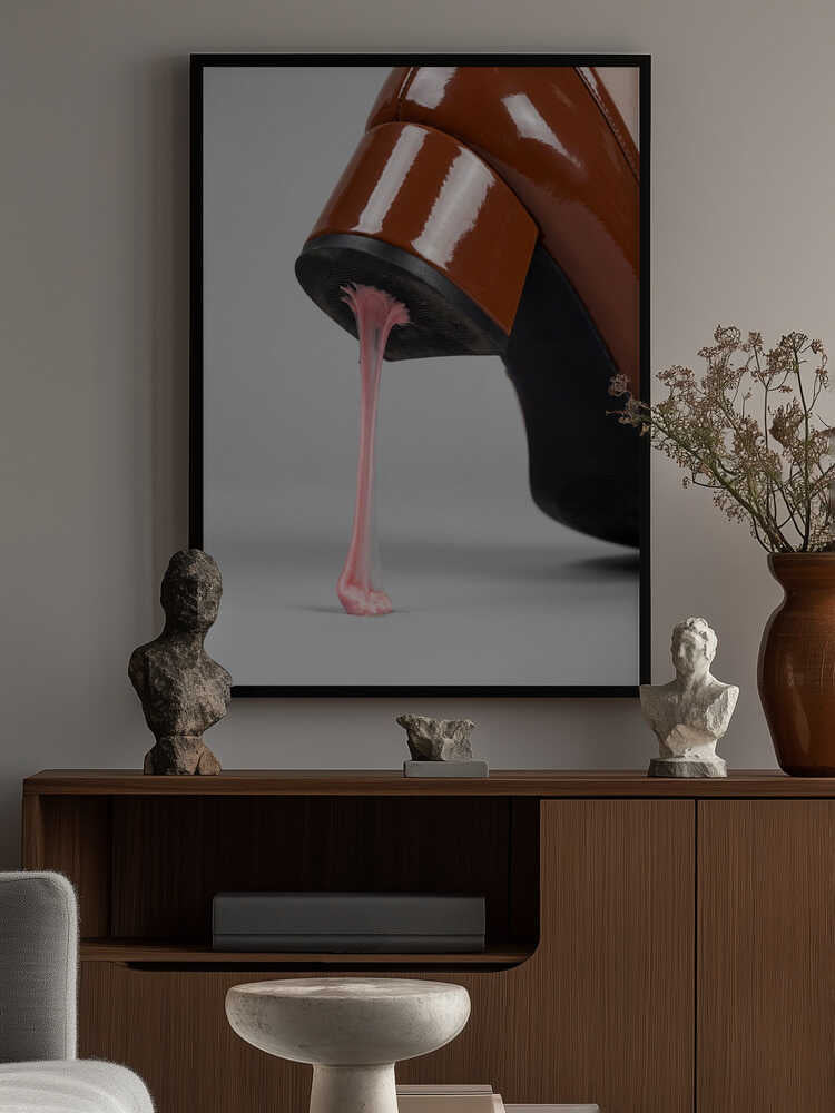 Chewing Gum Under the Shoe Poster