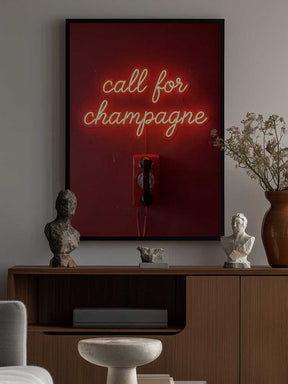 Call for Champagne Poster