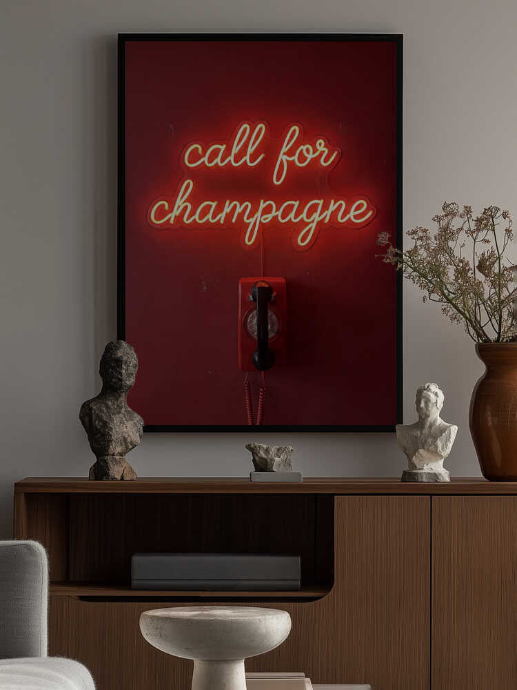 Call for Champagne Poster