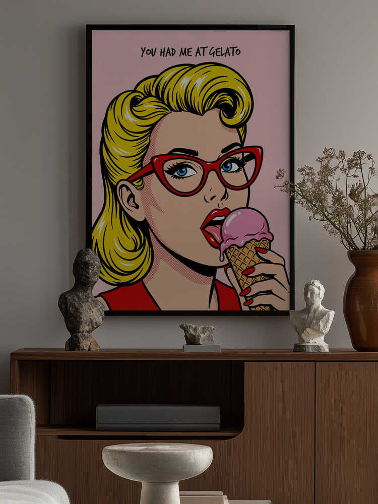 You Had Me At Gelato Poster
