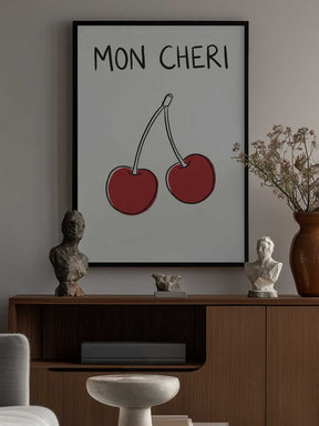 Mon Cheri Sketch Poster