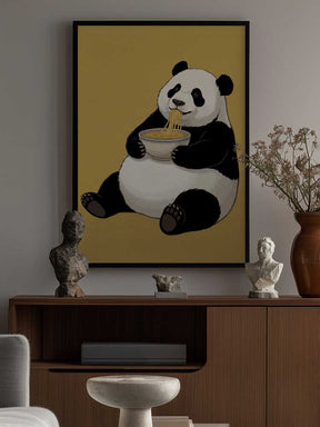 Noodle Panda Poster