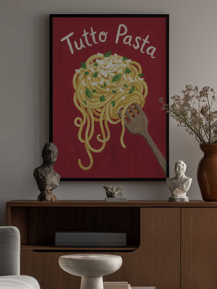 Rustic Italian Pasta Poster