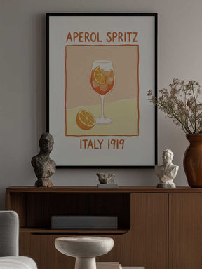 Italian Aperol Spritz Poster