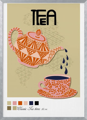 Tea Time Poster Poster - Corkframes.com