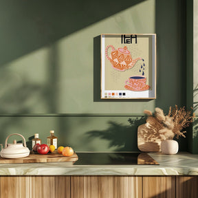 Tea Time Poster Poster - Corkframes.com