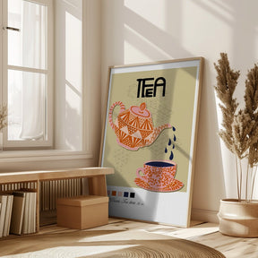 Tea Time Poster Poster - Corkframes.com