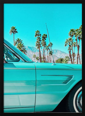 Teal Thunderbird in Palm Springs - Corkframes.com