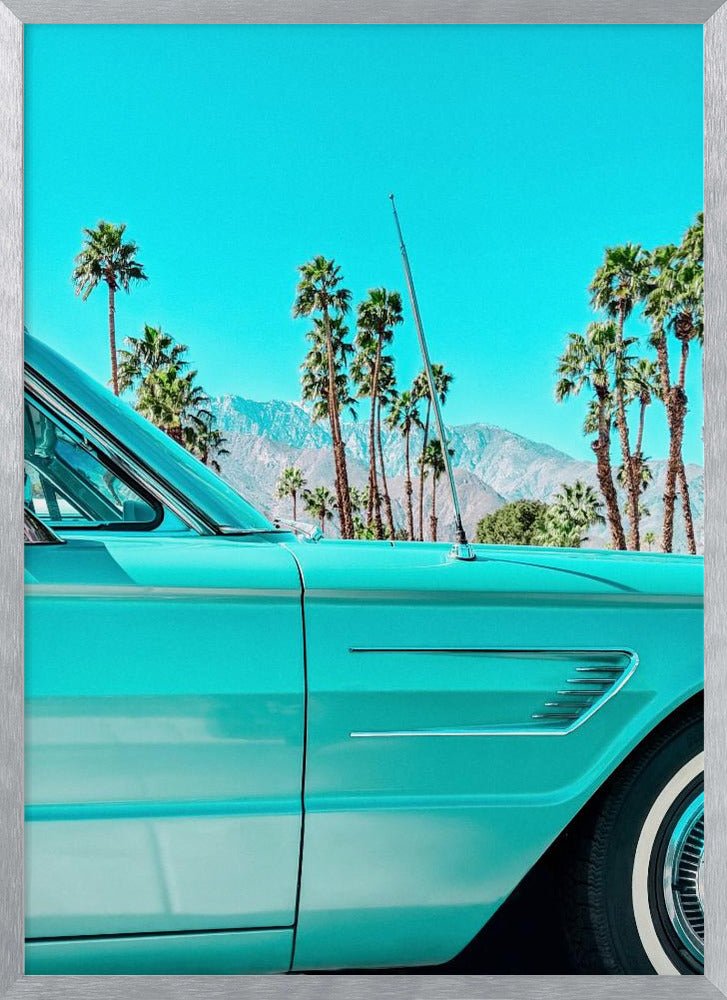 Teal Thunderbird in Palm Springs - Corkframes.com