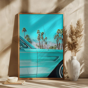 Teal Thunderbird in Palm Springs - Corkframes.com