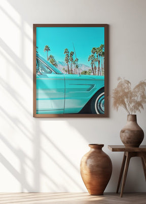 Teal Thunderbird in Palm Springs - Corkframes.com