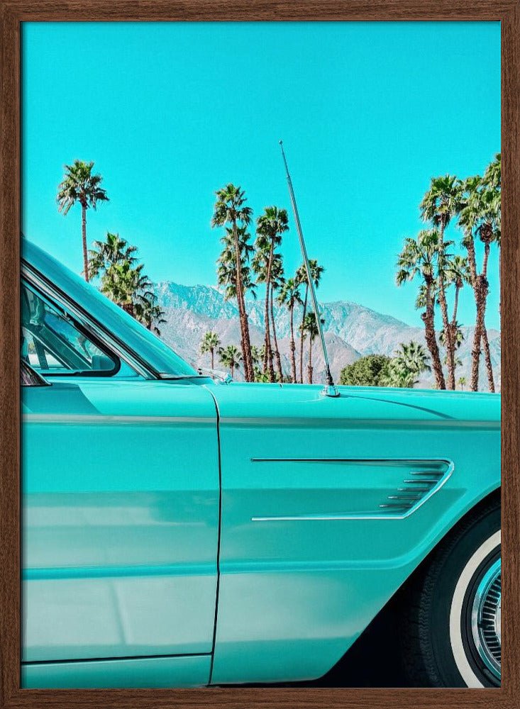 Teal Thunderbird in Palm Springs - Corkframes.com