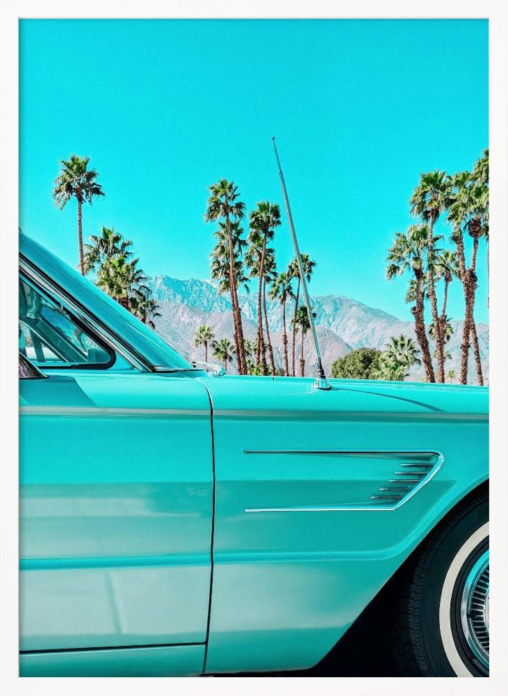 Teal Thunderbird in Palm Springs - Corkframes.com