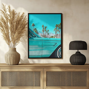 Teal Thunderbird in Palm Springs - Corkframes.com