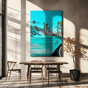 Teal Thunderbird in Palm Springs - Corkframes.com