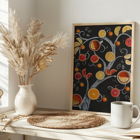 Teatime Tree Poster - Corkframes.com