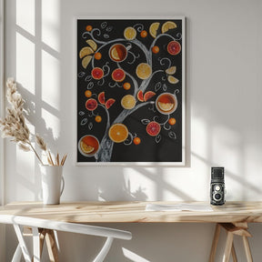 Teatime Tree Poster - Corkframes.com