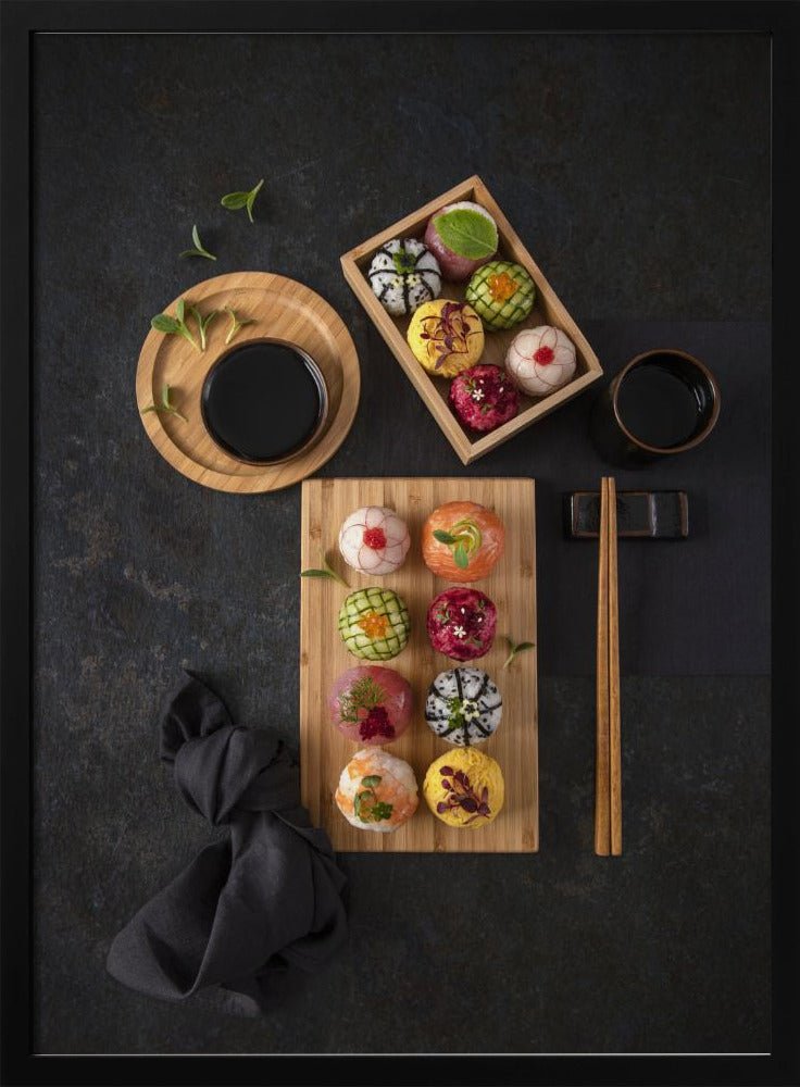 Temari Sushi Poster - Corkframes.com