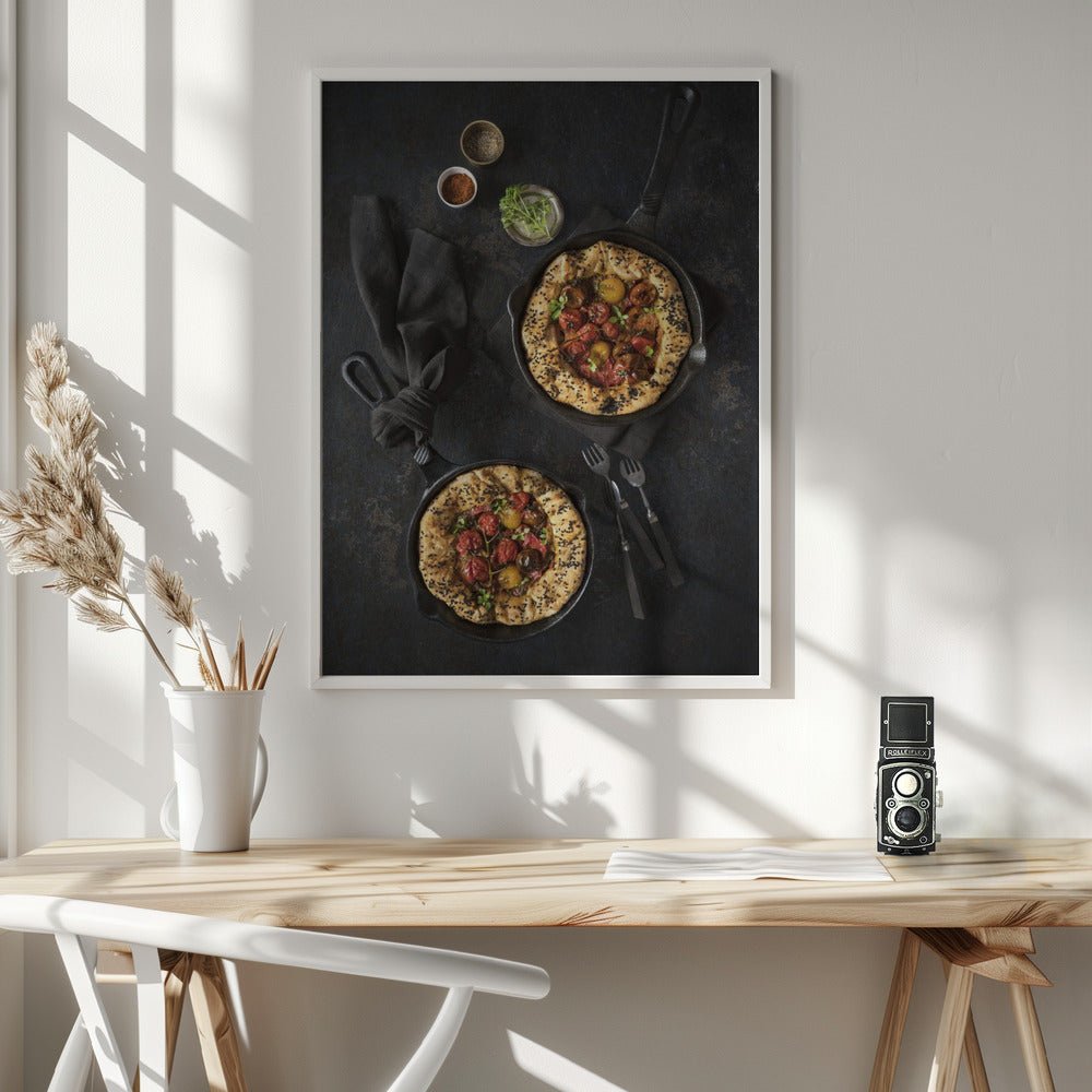 Tomato Galettes Poster - Corkframes.com