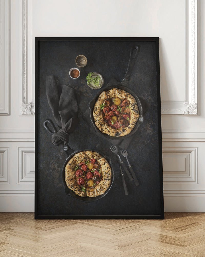 Tomato Galettes Poster - Corkframes.com