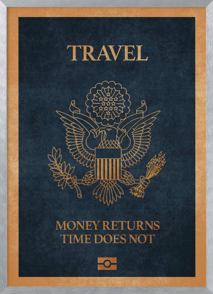 Travel Passport Poster - Corkframes.com