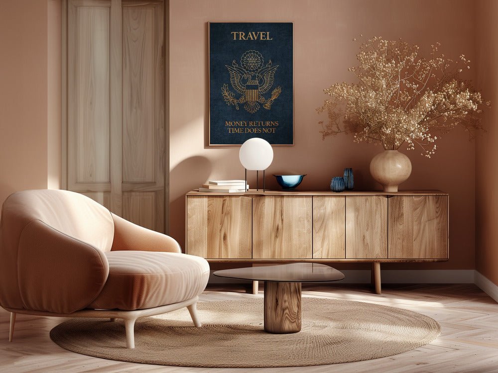 Travel Passport Poster - Corkframes.com