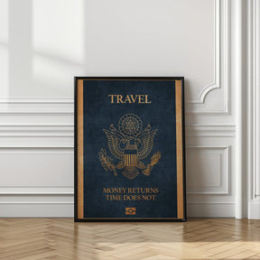 Travel Passport Poster - Corkframes.com