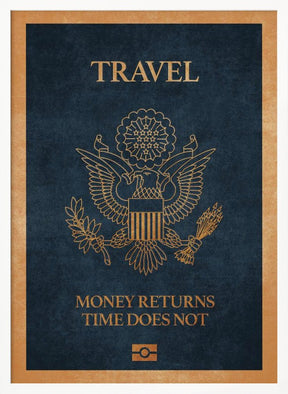 Travel Passport Poster - Corkframes.com