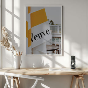 Veuve Clicquot Champagne Poster - Corkframes.com