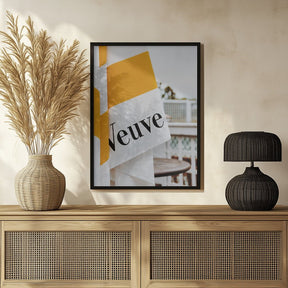 Veuve Clicquot Champagne Poster - Corkframes.com