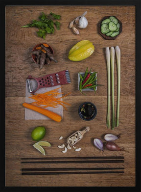 Vietnamese Tastes Poster - Corkframes.com