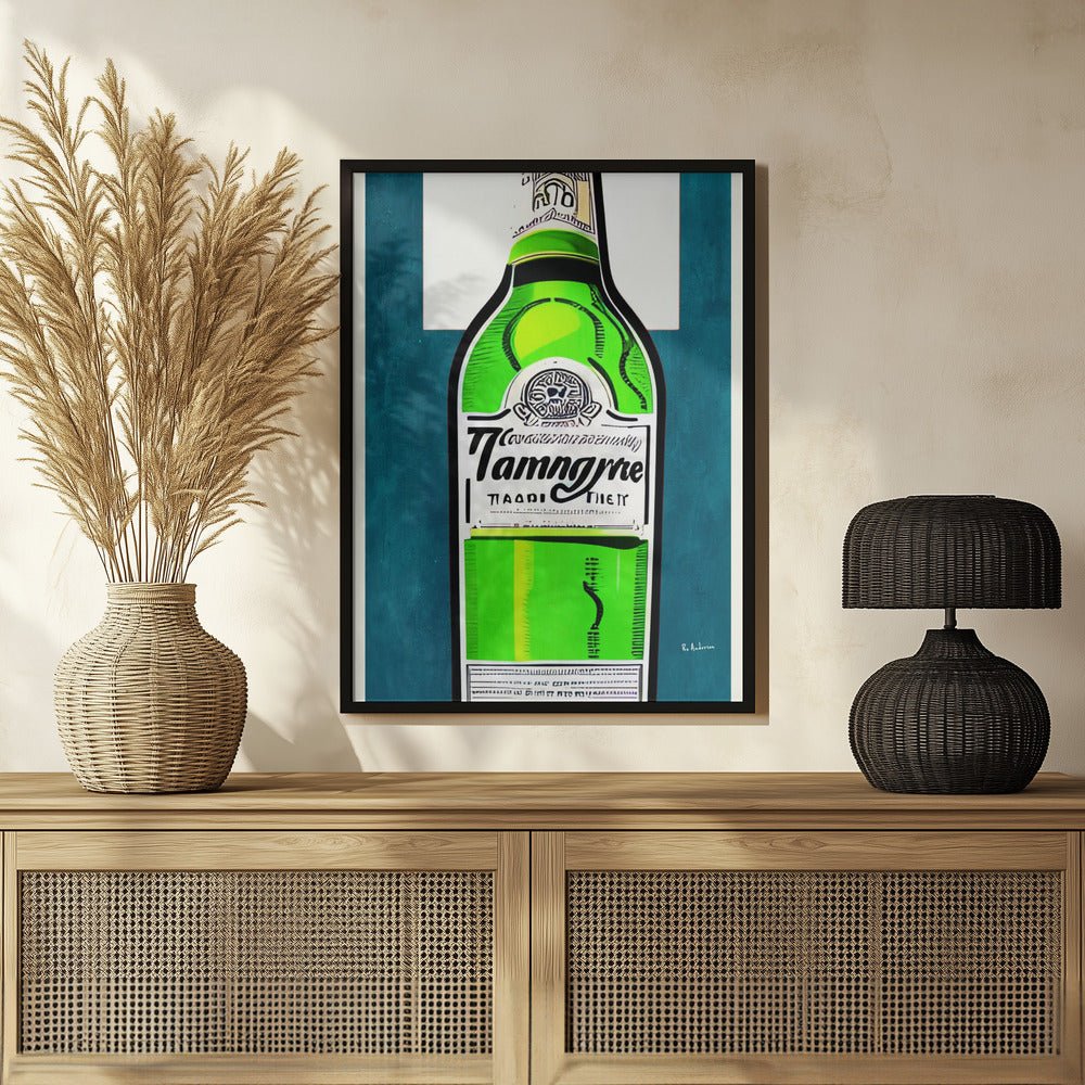 Vintage Gin & Some Tonic... Poster - Corkframes.com