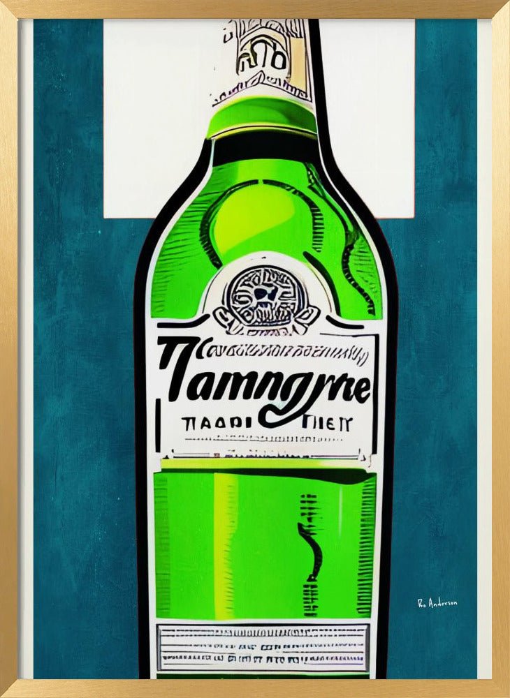 Vintage Gin & Some Tonic... Poster - Corkframes.com