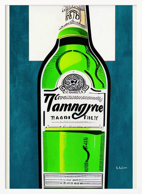 Vintage Gin & Some Tonic... Poster - Corkframes.com