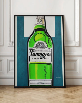 Vintage Gin & Some Tonic... Poster - Corkframes.com