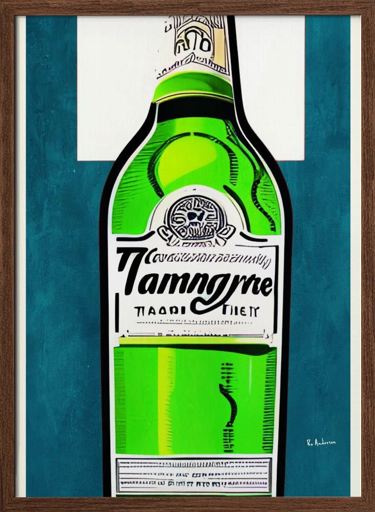 Vintage Gin & Some Tonic... Poster - Corkframes.com