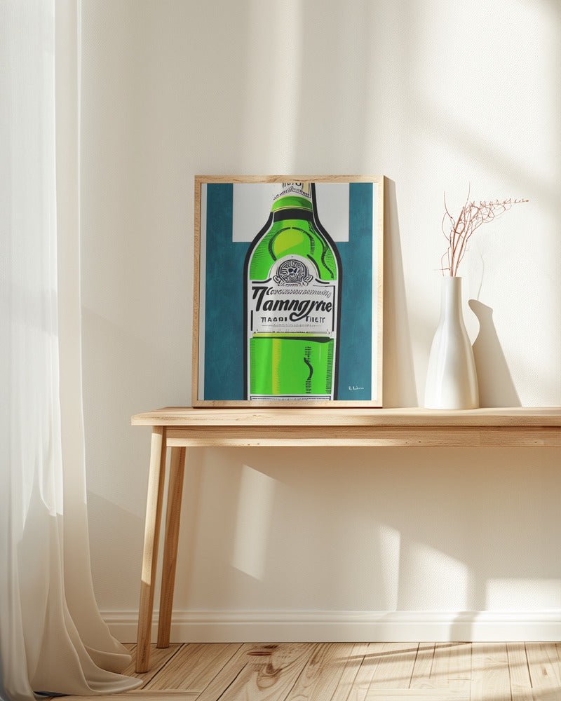 Vintage Gin & Some Tonic... Poster - Corkframes.com