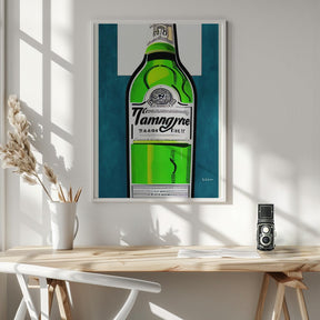 Vintage Gin & Some Tonic... Poster - Corkframes.com