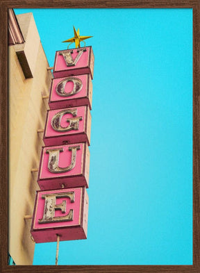 Vogue Theatre Sign in Hollywood - Corkframes.com