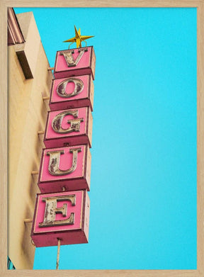 Vogue Theatre Sign in Hollywood - Corkframes.com