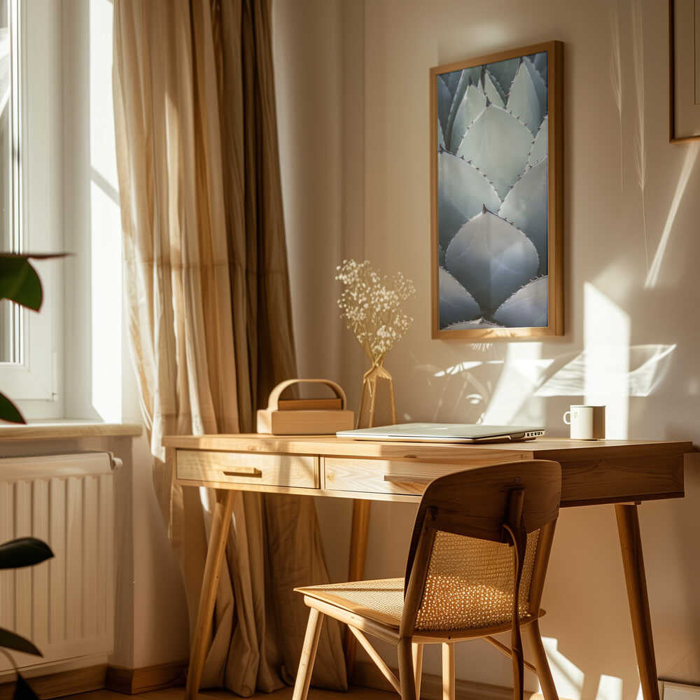 Agave Geometry Poster