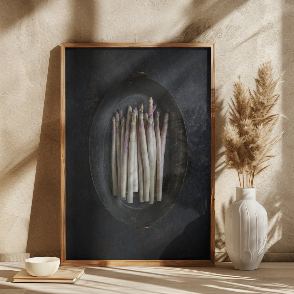 White Asparagus Poster - Corkframes.com